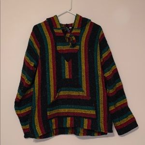 Rasta Baja Hoodie